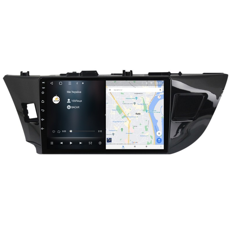 Штатна магнітола для Toyota Corolla 2013-2017 з Android-функціями