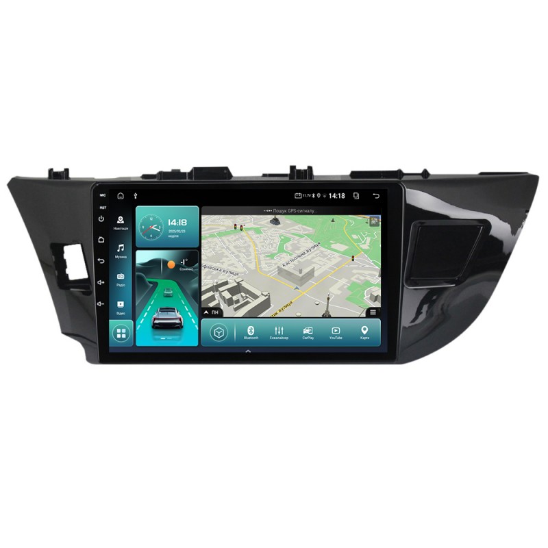 Штатна магнітола для Toyota Corolla 2013-2017 з Android-функціями