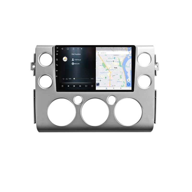 Штатна магнітола для Toyota FJ Cruiser J15 2006-2020 з Android-функціями