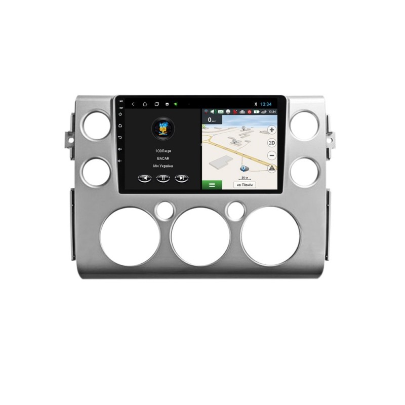 Штатна магнітола для Toyota FJ Cruiser J15 2006-2020 з Android-функціями