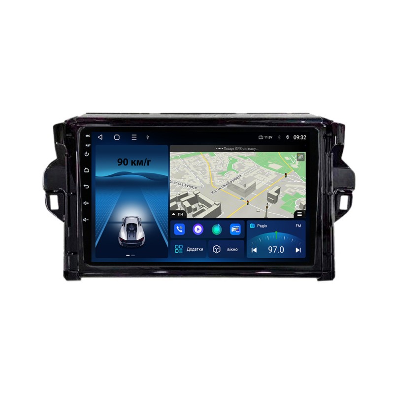 Штатна магнітола для Toyota Fortuner 2 2015-2018 з Android-функціями