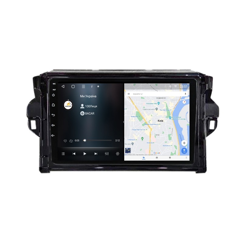 Штатна магнітола для Toyota Fortuner 2 2015-2018 з Android-функціями