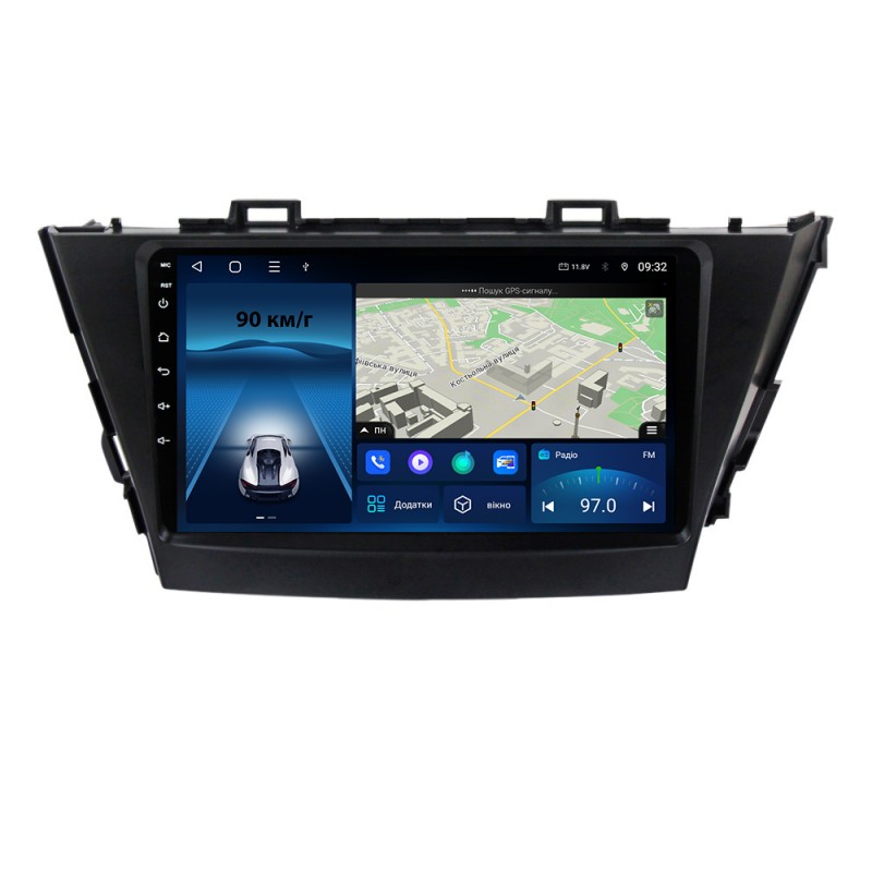 Штатна магнітола для Toyota Prius Plus V Alpha 2012-2017 з Android-функціями