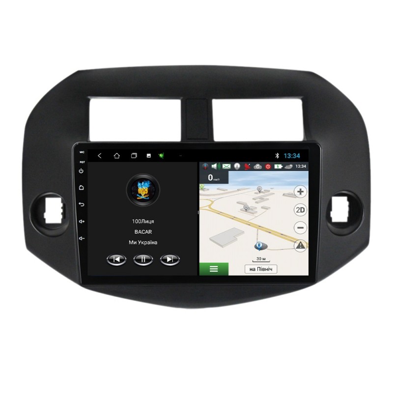 Штатна магнітола для Toyota RAV 4 2005-2013 з Android-функціями