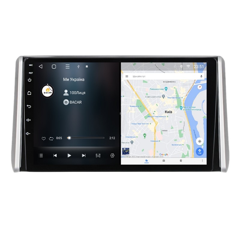 Штатна магнітола для Toyota RAV 4 2018-2020 з Android-функціями