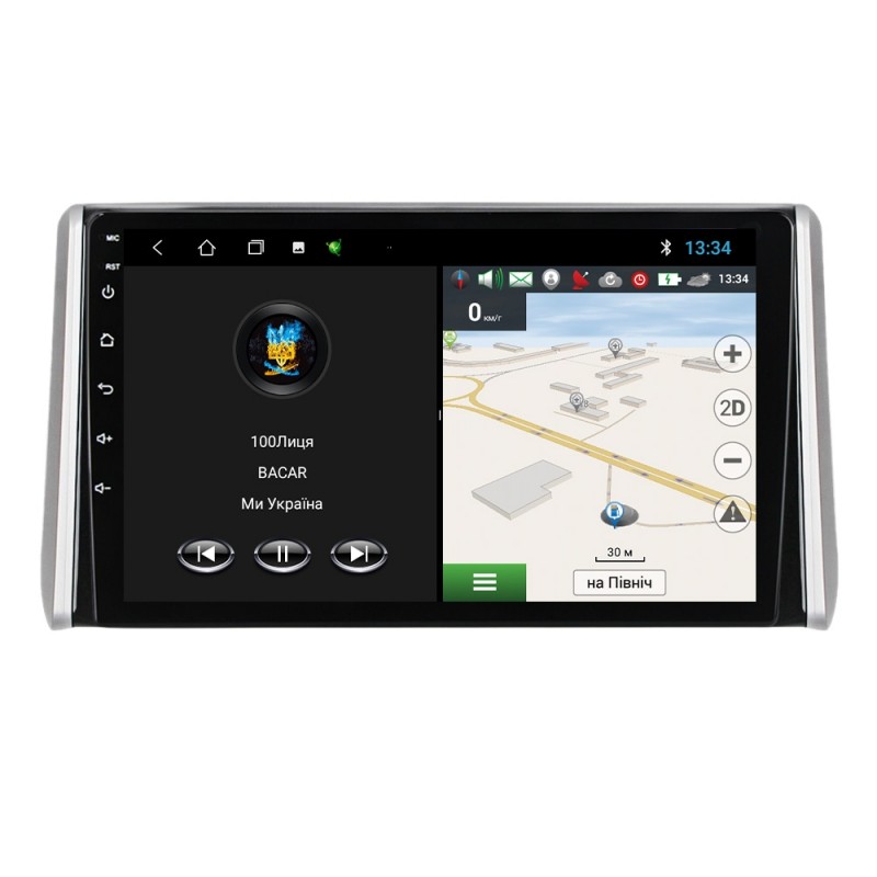 Штатна магнітола для Toyota RAV 4 2018-2020 з Android-функціями