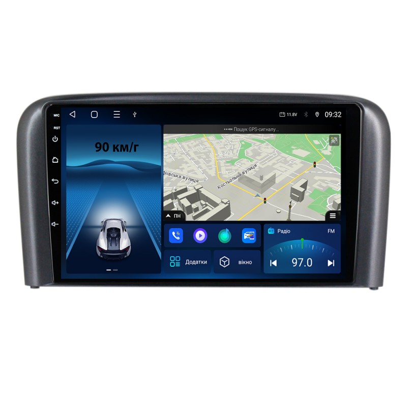 Штатна магнітола для Volvo S80 1998-2006 з Android-функціями
