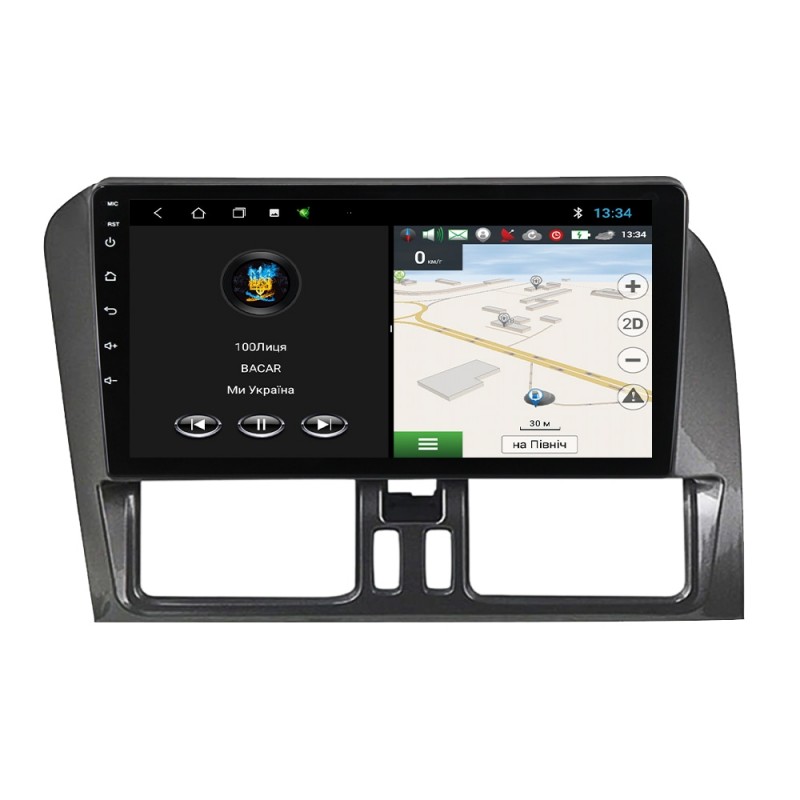 Штатна магнітола для Volvo XC60 2008-2017 з Android-функціями