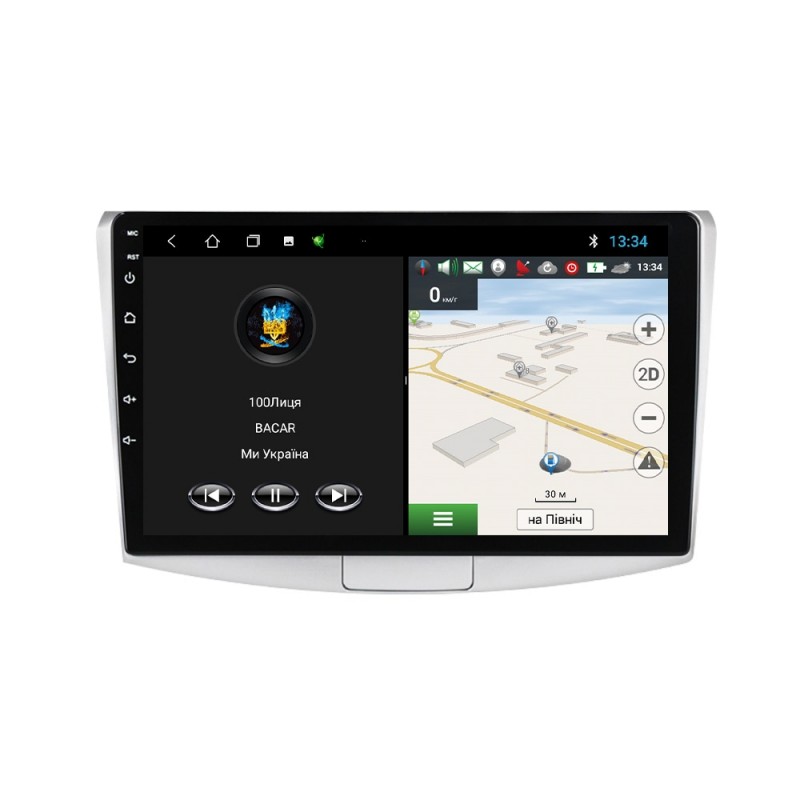Штатна магнітола для VW Passat B6 B7 2010-2015 з Android-функціями