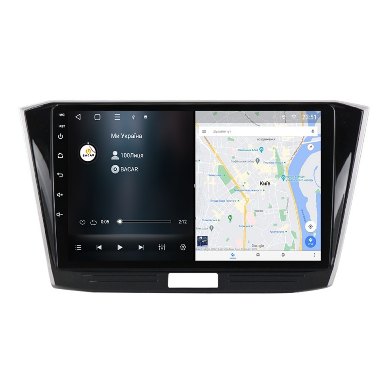 Штатна магнітола для VW Passat B8 2015-2018 з Android-функціями