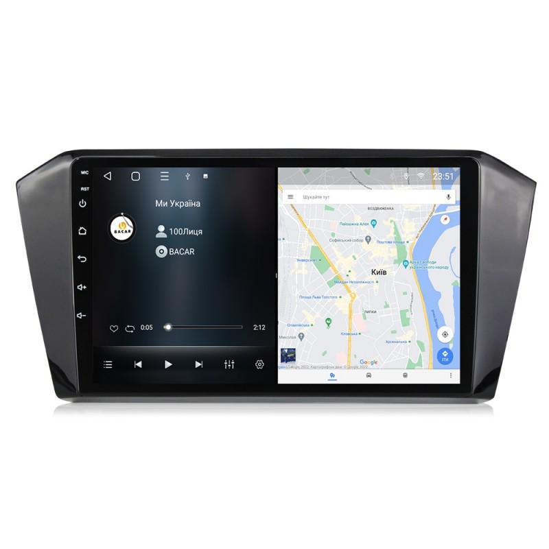 Штатна магнітола для VW Passat b8 Magotan 2015-2019 з Android-функціями