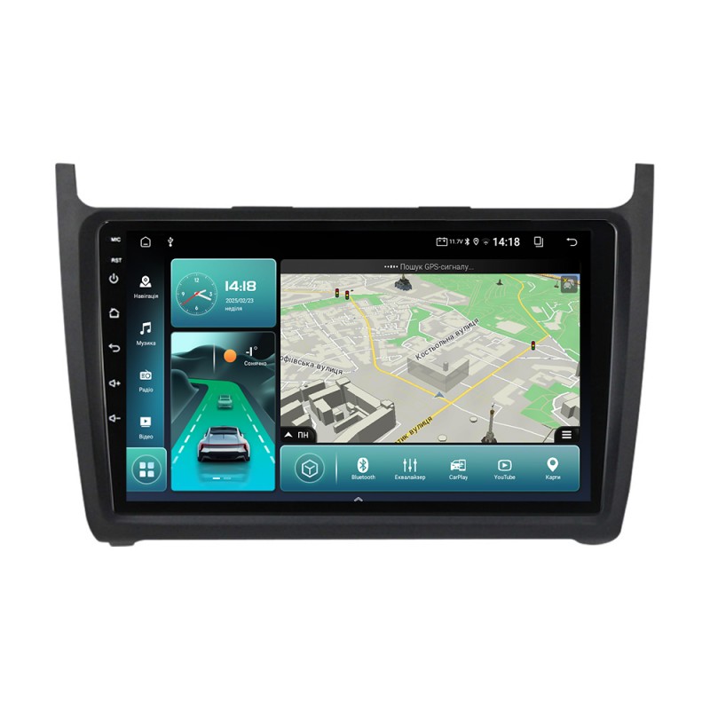 Штатна магнітола для VW Polo 2008-2015 з Android-функціями