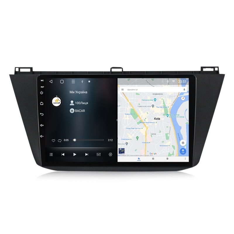 Штатна магнітола для VW Tiguan 2 2016-2020 з Android-функціями