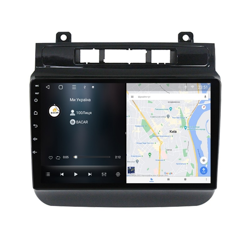 Штатна магнітола для VW Touareg FL, NF 2010-2018 з Android-функціями