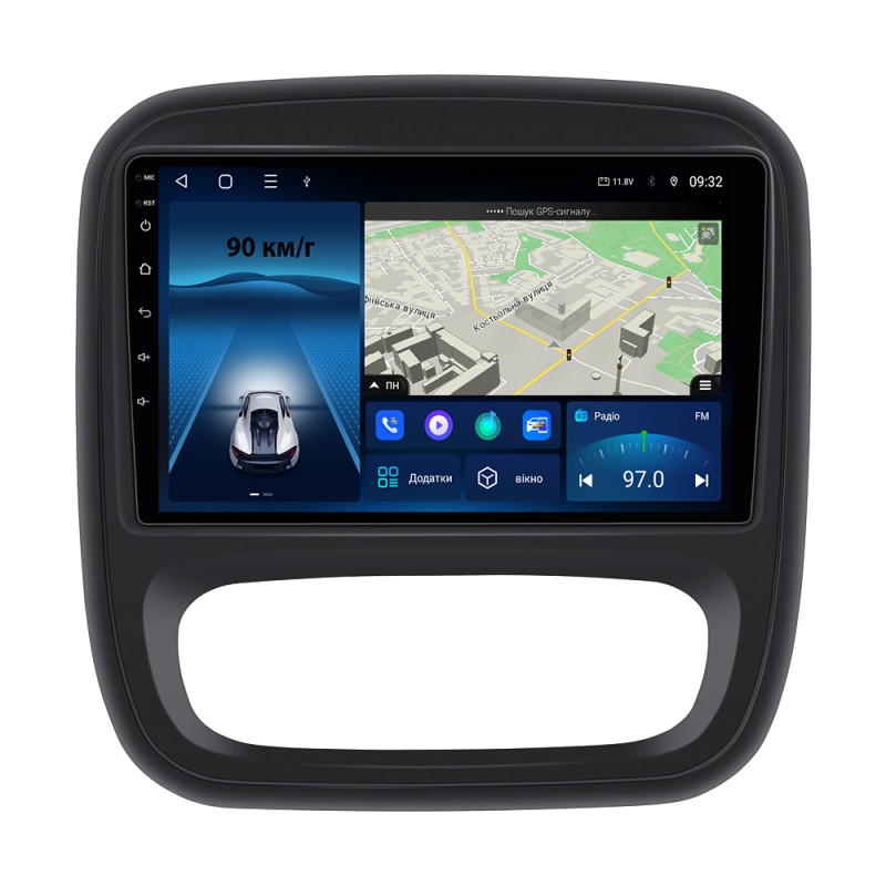 Штатна магнітола для Renault Trafic 3 2014-2021 з Android-функціями